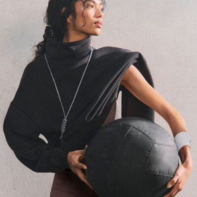 A Cut Above Mock Neck Pullover Sweatshirt