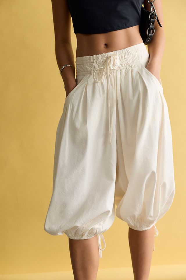 Calle Balloon Crop Pull-On Pants - Image 2